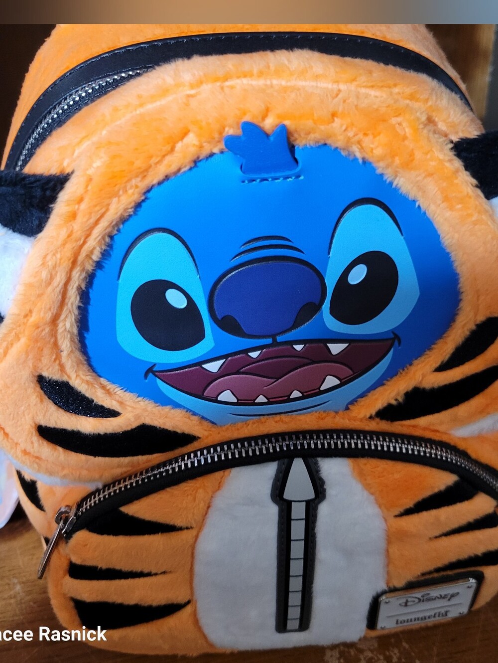 Loungefly Limited Edition Stitch Rajah Costume Plush Mini Backpack. Nwt